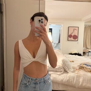 Zara Twist Crop Top